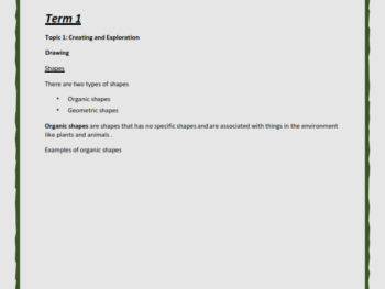 GRADE 2 RATIONALIZED  CREATIVE ACTIVITIES LESSON NOTES